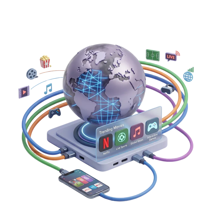 Best IPTV Canada streaming hub connecting live sports, movies, music and games on iptvmaxcanada