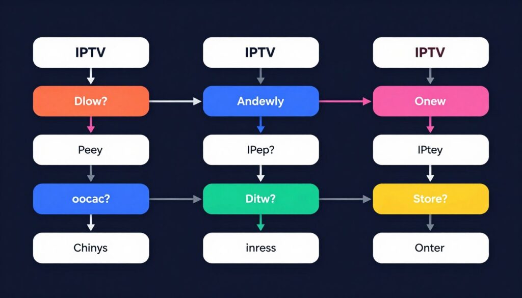 IPTV service selection decision tree for Canadian consumers