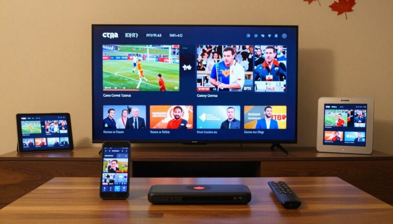 best iptv canada streaming services comparison on multiple devices including smart tv and fire stick