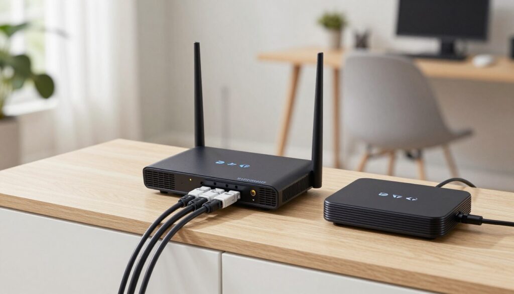 optimized home network setup for IPTV streaming