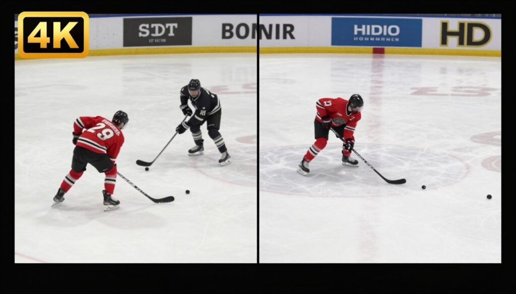 4k sports streaming quality demonstration
