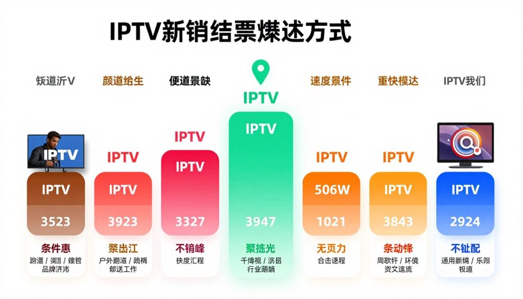 comparison chart of best IPTV providers Canada features and pricing