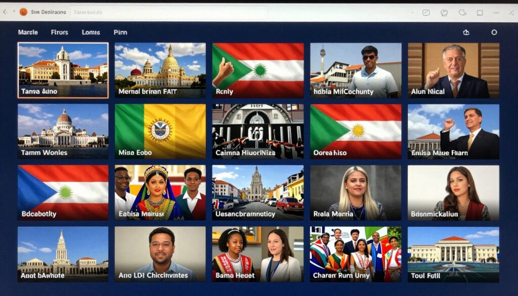 international channels on Global View IPTV