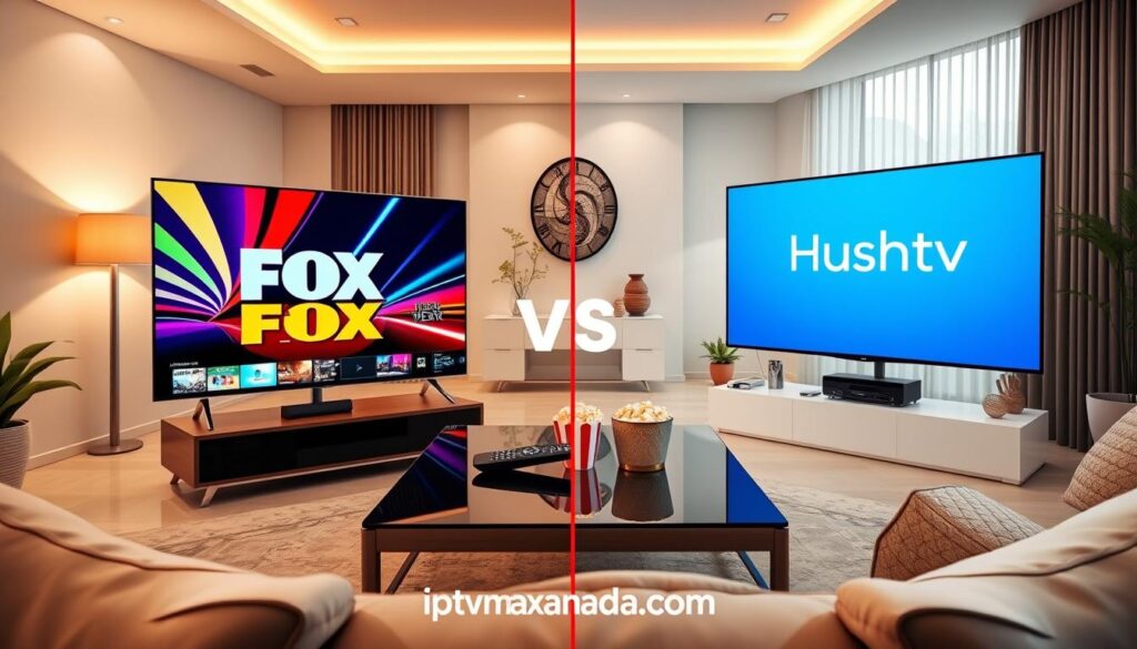 iptv the fox vs hushtv