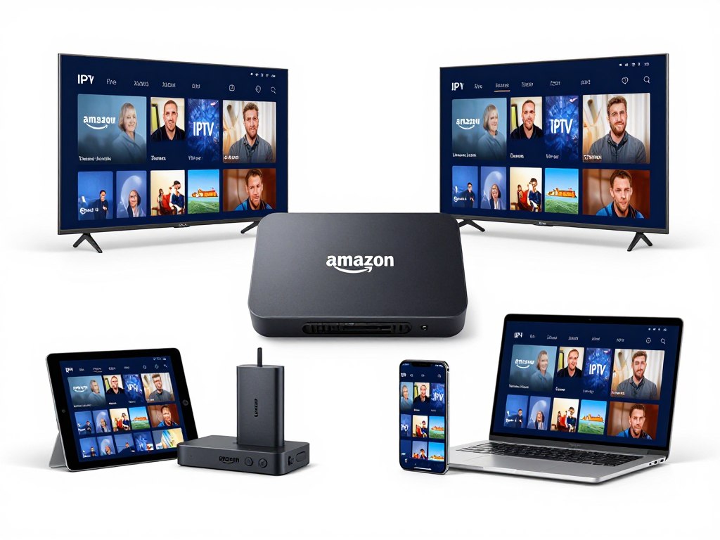 multiple devices showing IPTV compatibility