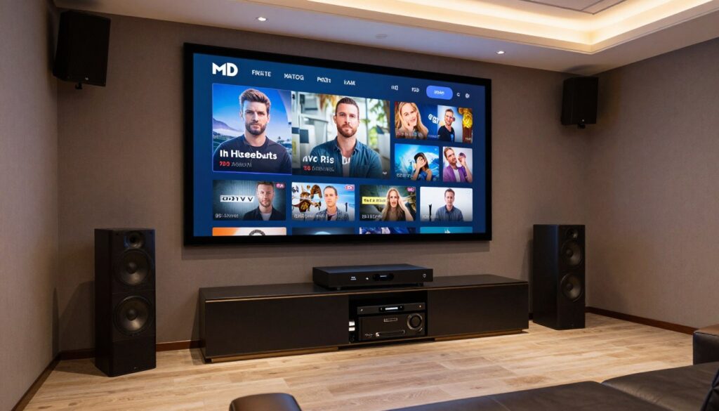optimized home theater IPTV setup